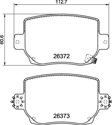 BREMBO P09030 Колодки тормозные задние дисковые в наличии Одесса