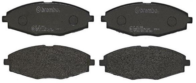 Sapatas do freio dianteiras de disco Chevrolet Spark (Matiz) M200, M250