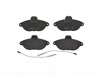 Sapatas do freio dianteiras de disco P23072 BREMBO