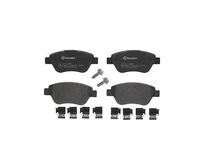 P23099 BREMBO Колодки тормозные передние дисковые купить в Сумы