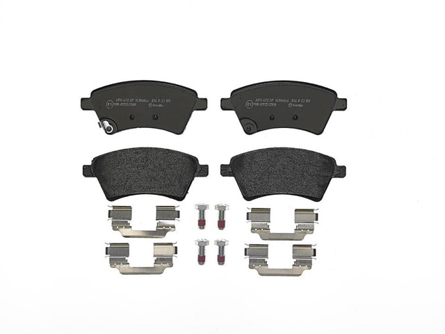 P23105 BREMBO Колодки тормозные передние дисковые купить в Николаев
