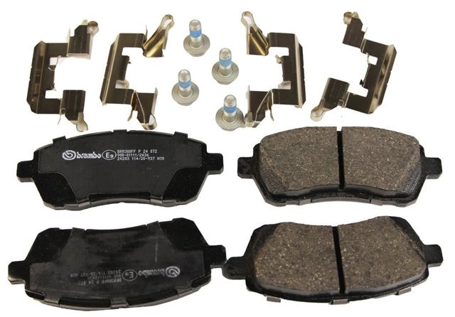 Sapatas do freio dianteiras de disco Ford Fiesta CB1