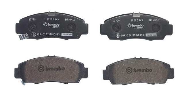 P28034X BREMBO Колодки тормозные передние дисковые купить в Запорожье