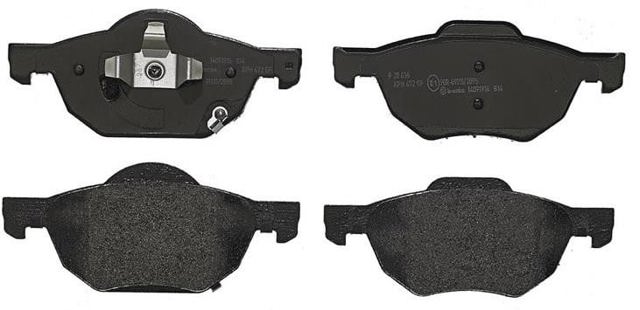 BREMBO P28036 Передние тормозные колодки в наличии Львов