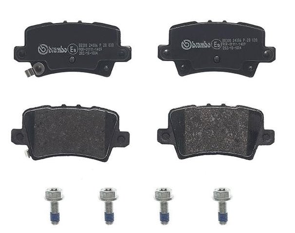 P28038 BREMBO Задние тормозные колодки купить в Украина