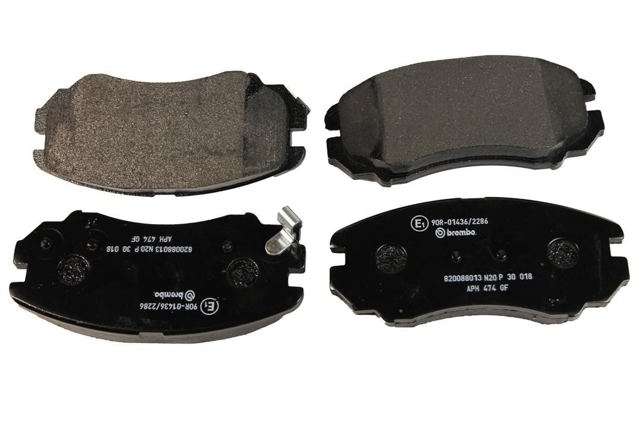 Sapatas do freio dianteiras de disco P30018 BREMBO