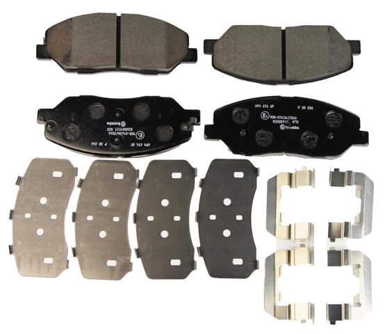 Sapatas do freio dianteiras de disco P30036 BREMBO