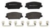 Sapatas do freio dianteiras de disco P30102 BREMBO