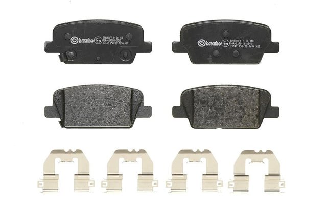 BREMBO P30118 Задние тормозные колодки в наличии Хмельницкий