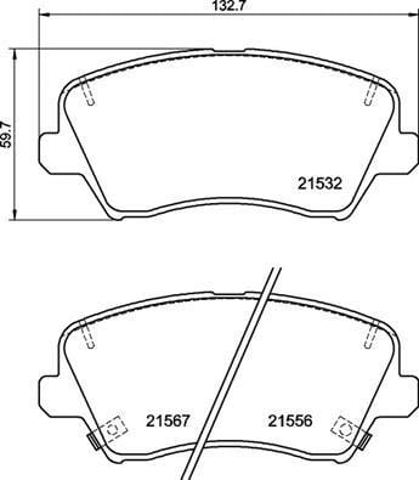 BREMBO P30123 Колодки тормозные передние дисковые в наличии Черновцы