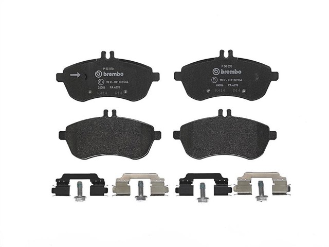 P50070 BREMBO Колодки тормозные передние дисковые купить в Тернополь