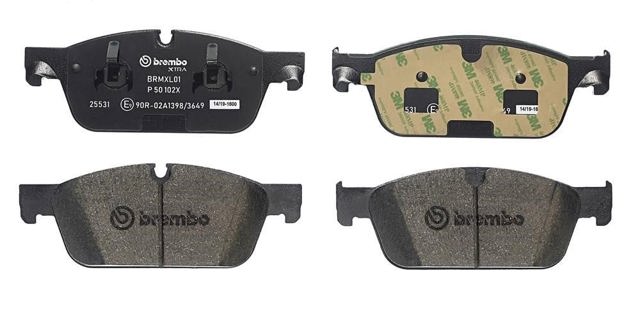 BREMBO P50102X Колодки тормозные передние дисковые в наличии Черновцы