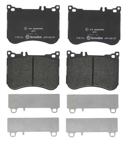 BREMBO P50114 Колодки тормозные передние дисковые в наличии Полтава