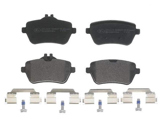 P50117 BREMBO Колодки тормозные задние дисковые купить в Черкассы