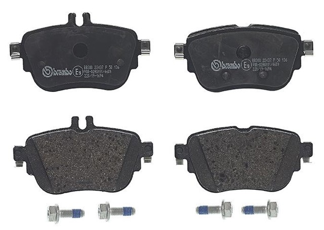 P50136 BREMBO Колодки тормозные задние дисковые купить в Харьков