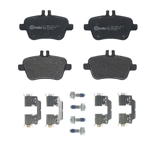 P50140 BREMBO Колодки тормозные задние дисковые купить в Тернополь