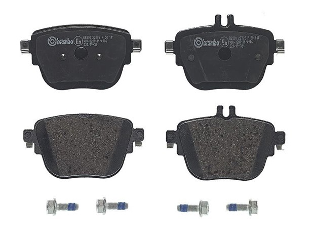 P50141 BREMBO Задние тормозные колодки купить в Житомир