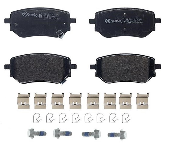 P50153 BREMBO Задние тормозные колодки купить в Николаев