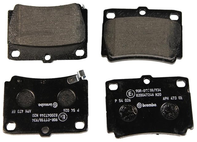 P54026 BREMBO Задние тормозные колодки купить в Черновцы