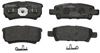 Sapatas do freio traseiras de disco P54034 BREMBO
