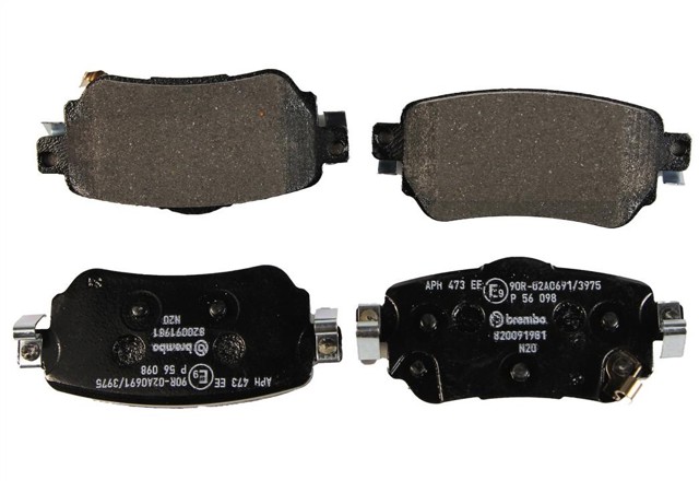 Sapatas do freio traseiras de disco P56098 BREMBO