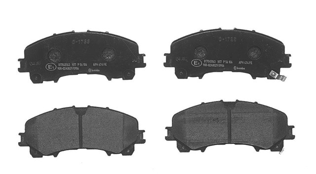 P56106 BREMBO Передние тормозные колодки купить в Чернигов