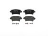 Sapatas do freio traseiras de disco P59040 BREMBO