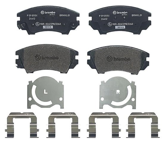 BREMBO P59055X Передние тормозные колодки в наличии Чернигов