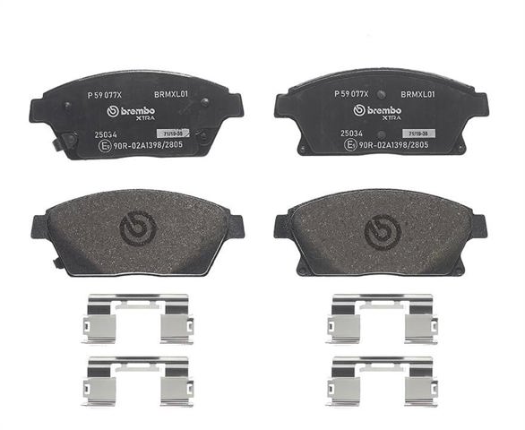P59077X BREMBO Передние тормозные колодки купить в Запорожье