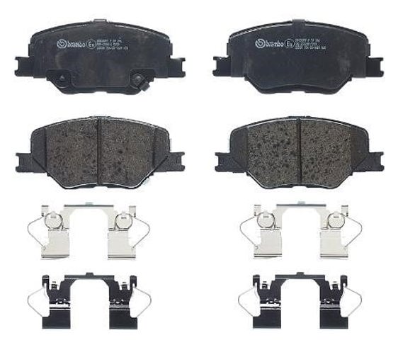 P59096 BREMBO Колодки тормозные передние дисковые купить в Ровно