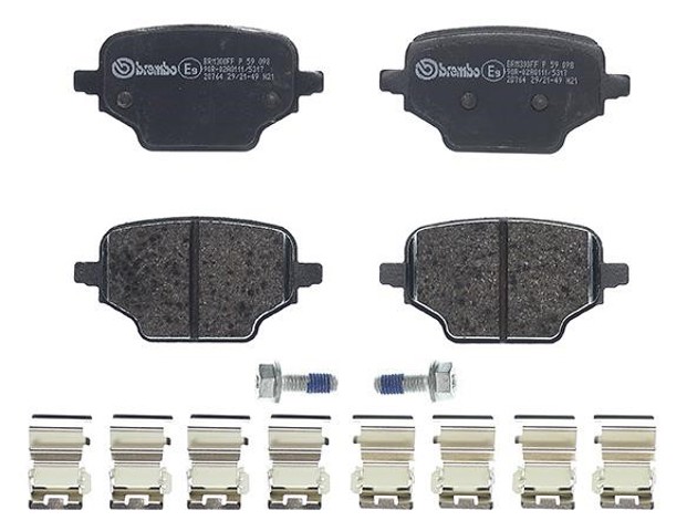 P59098 BREMBO Задние тормозные колодки купить в Днепр
