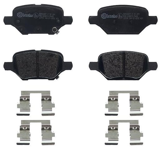 BREMBO P59099 Колодки тормозные задние дисковые в наличии Николаев