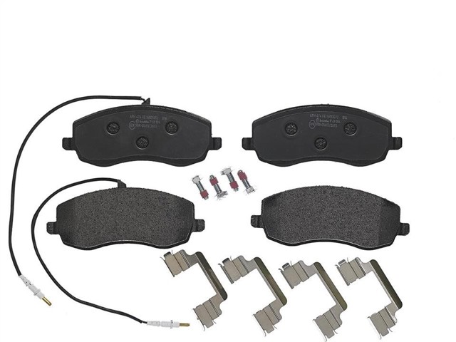 BREMBO P61104 Колодки тормозные передние дисковые в наличии Ирпень