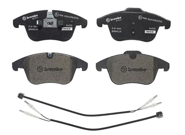 P61106X BREMBO Колодки тормозные передние дисковые купить в Николаев