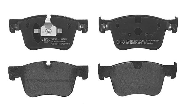 P61127 BREMBO Передние тормозные колодки купить в Каменское