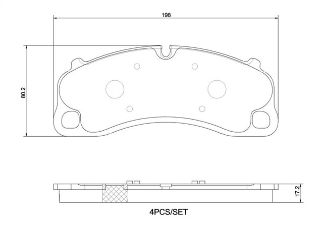 P65048 BREMBO Колодки тормозные передние дисковые купить в Житомир