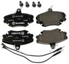 Sapatas do freio dianteiras de disco P68008 BREMBO