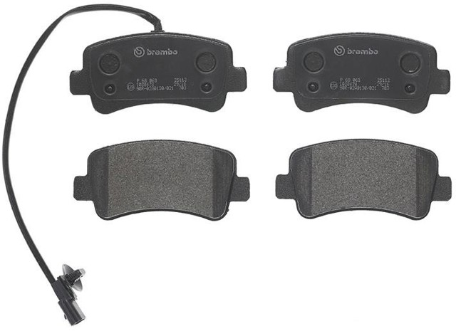 Sapatas do freio traseiras de disco P68063 BREMBO