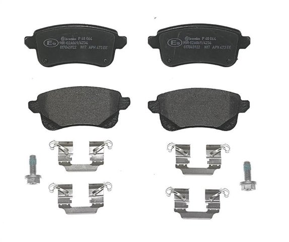 BREMBO P68064 Колодки тормозные задние дисковые в наличии Тернополь