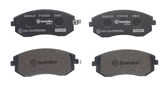 P78013X BREMBO Колодки тормозные передние дисковые купить в Полтава