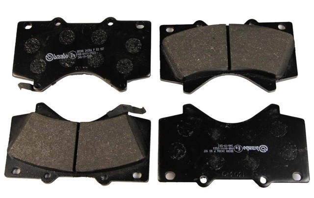 Sapatas do freio dianteiras de disco P83107 BREMBO