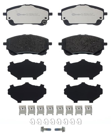 P83177 BREMBO Колодки тормозные передние дисковые купить в Ровно