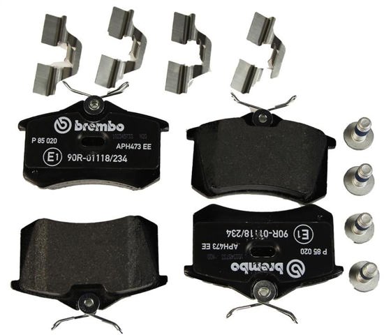 Sapatas do freio traseiras de disco P85020 BREMBO