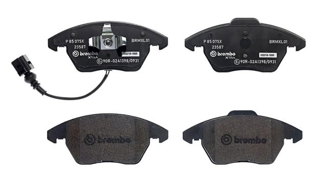 P85075X BREMBO Колодки тормозные передние дисковые купить в Киев