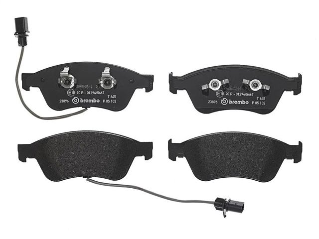 P85102 BREMBO Передние тормозные колодки купить в Кривой Рог
