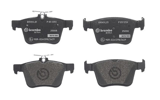 BREMBO P85125X Колодки тормозные задние дисковые в наличии Павлоград