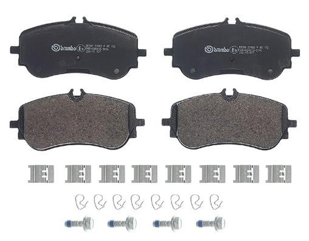 P85172 BREMBO Колодки тормозные задние дисковые купить в Ужгород