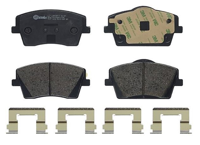 P86031 BREMBO Колодки тормозные передние дисковые купить в Киев