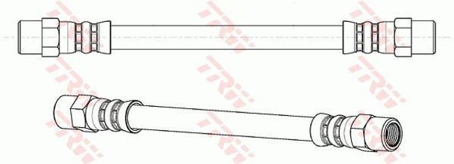 TRW PHA286 Шланг тормозной задний правый в наличии Кривой Рог