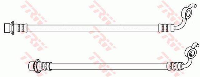 PHD1154 Шланг тормозной задний правый купить Ужгород